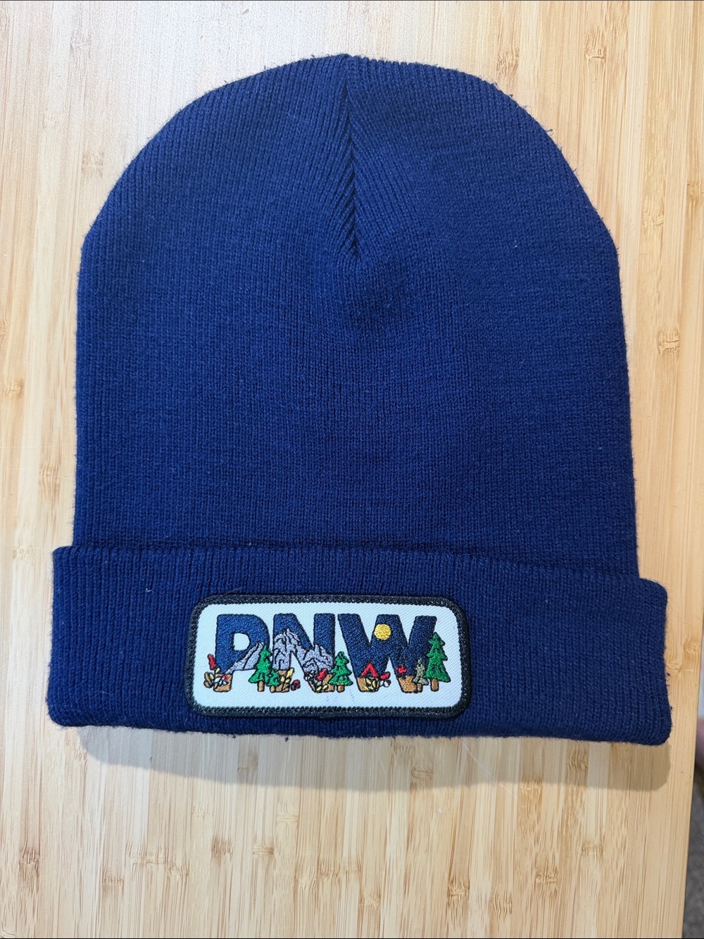 PNW Navy Beanie Hat Pacific Northwest